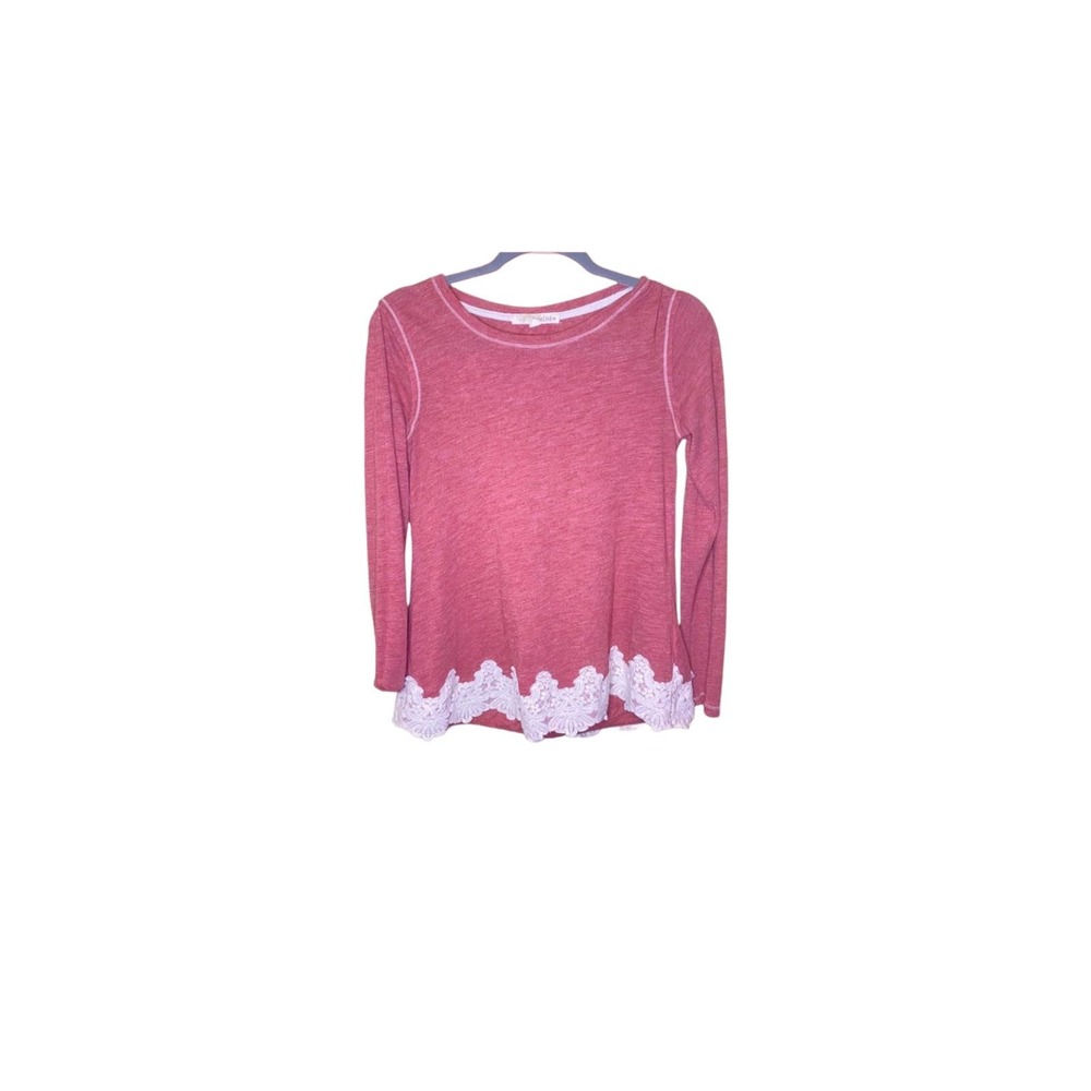 M Mudd Long Sleeve w/ Floral Lace